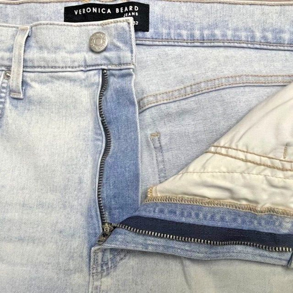 VERONICA BEARD SKY Carson Ankle Flare High Rise Jeans Sz 32 - 34 x 27.5 NWT $268 - Picture 9 of 11